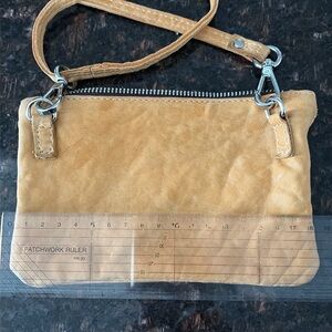Leather handmade crossbody purse